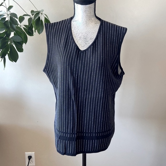 𝅺⭐️2 FOR $20⭐️ Vintage Heavy Knit Sweater Vest Women’s Large - Picture 3 of 5